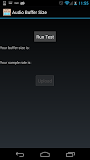 Audio Buffer Size
