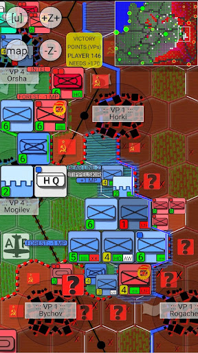 Fall of Army Group Center Screen 2