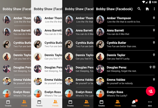 Android application Peer'Em P2P - Messenger screenshort