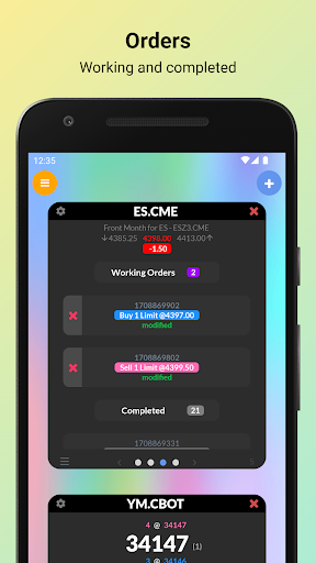 Rithmic Trader Pro™ Screen 3