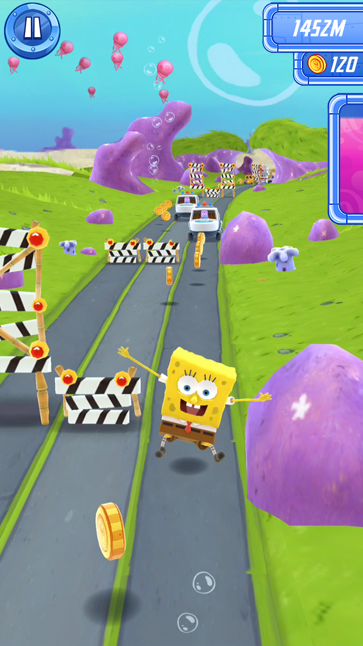 Android application SpongeBob: Sponge on the Run screenshort