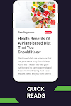 screenshot of Plant Based Diet Recipes App