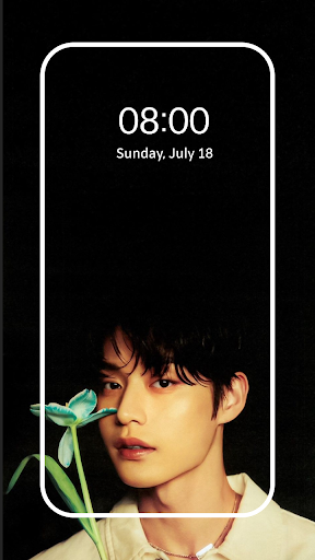 Android application KIM JIWOONG (ZB1) HD Wallpaper screenshort