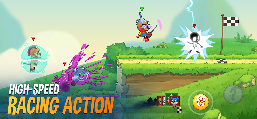 Fun Run 4 - Multiplayer Games 2.6.1 APK + Mod (Remove ads / Mod speed) for Android