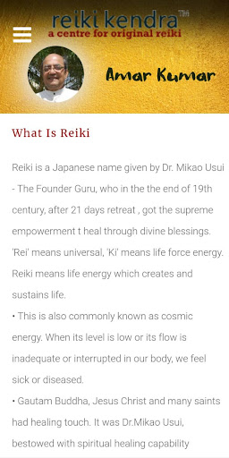 Reiki Kendra - Amar Kumar Screen 2