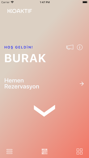 Android application KOAKTİF screenshort