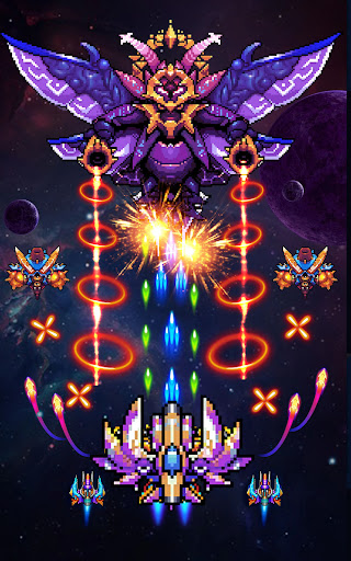 Android application Falcon army - Space shooter screenshort