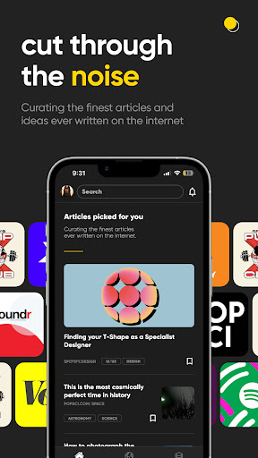 Android application Volume - Cut through the Noise screenshort