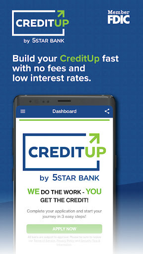 CreditUp by 5Star Bank Screen 2