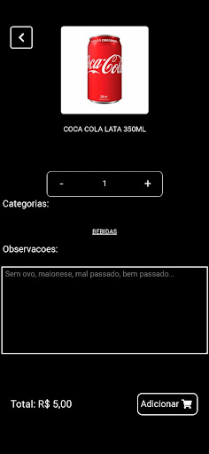Android application Brasa Parrilla screenshort