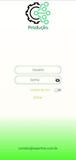 Android application LancProduçãoApp screenshort