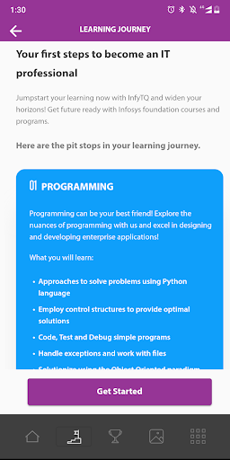 InfyTQ Screenshot 3 - AppWisp.com