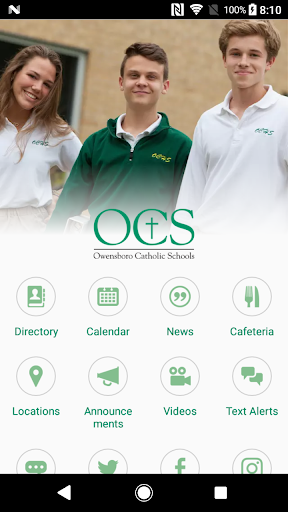 Android application Owensboro Catholic Schools screenshort