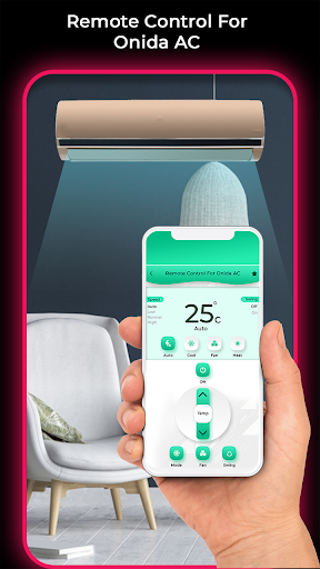 Android application Remote Control For Onida AC screenshort