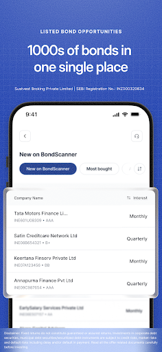 BondScanner: 7-14% Bonds screenshot 4