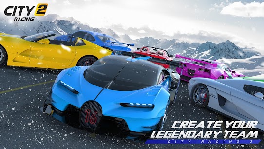 تنزيل City Racing 2: 3D Fun Epic Car Action Racing Game مهكرة للاندرويد [اصدار جديد] 1
