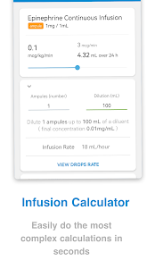 Infinite Dose PRO Calculator Screenshot