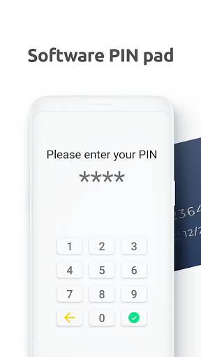 Android application Phos PIN pad screenshort