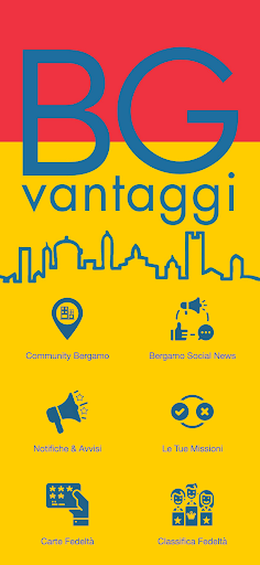 Android application Bergamo Vantaggi screenshort