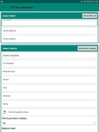 Android application VTC - Vehicle Technical Consul screenshort