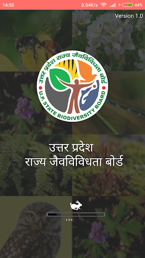 Android application UP Biodiversity App screenshort