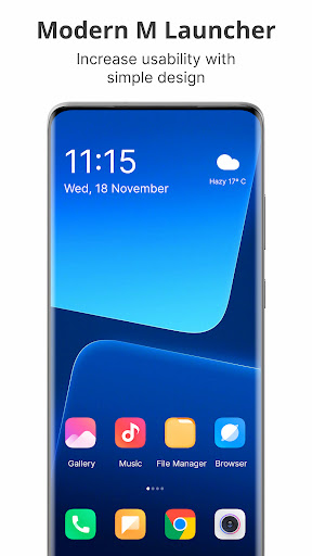 Android application M Launcher screenshort