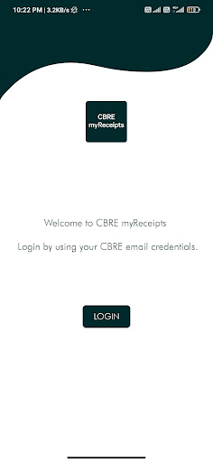 CBRE myReceipts Screen 2