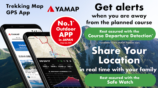 YAMAP -Social Trekking GPS App