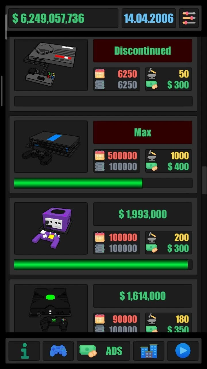 Game Console Tycoon