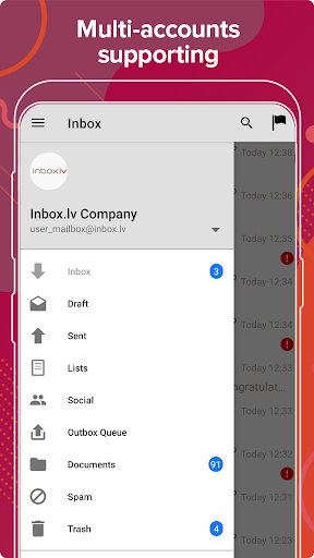 Inbox.lv Screen 2