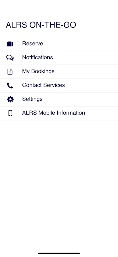 Android application ALRS screenshort