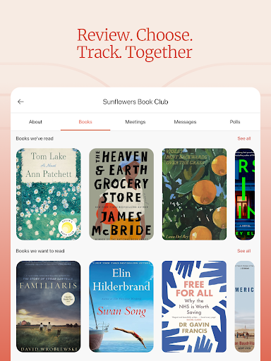 Screenshot of Bookclubs: Book Club Organizer
