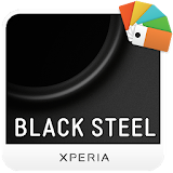 XPERIA™ Black Steel Theme icon