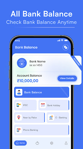 Screenshot of All Bank Balance Check
