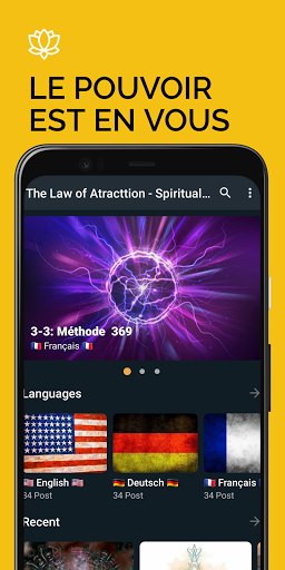 Aperçu de l'application