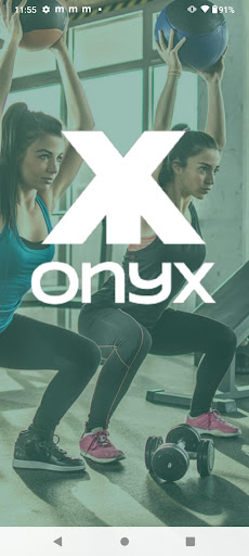 Android application Onyx Fitness screenshort