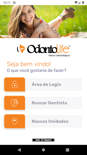 Android application OdontoLife screenshort