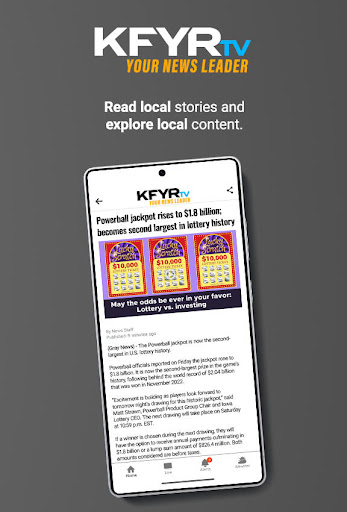 Screenshot of KFYR+