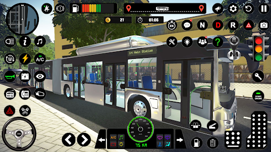 Bus Coach Bus Simulator Game