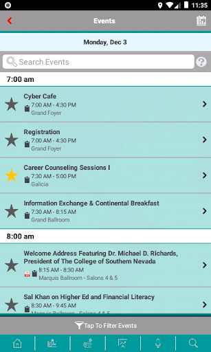 Core-apps Events Screen 3