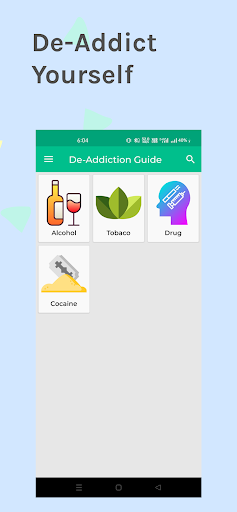 De-Addiction Guide Screen 3
