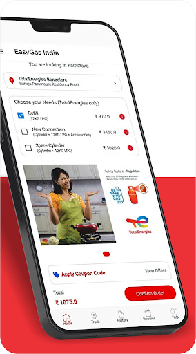 Easygas India - Gas Booking Screenshot 2 - AppWisp.com
