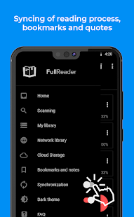 FullReader - Reader für fb2, pdf, djvu, txt, epub