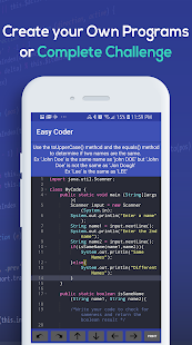 EASY CODER : Learn Java Screenshot