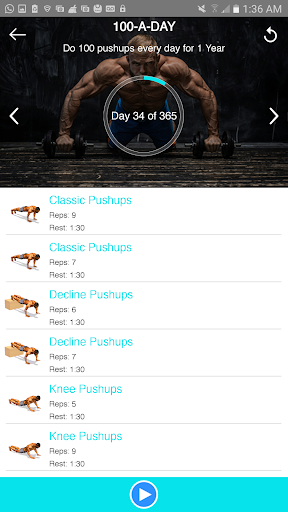 3D Push Ups Home Workout 2.1.4 screenshots 3