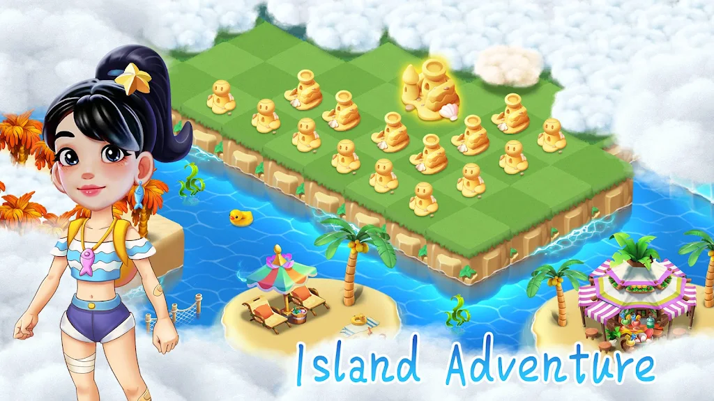 Dreamy Island - Merge puzzle MOD APK 05