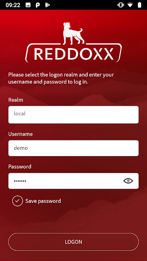 REDDOXX Screen 3