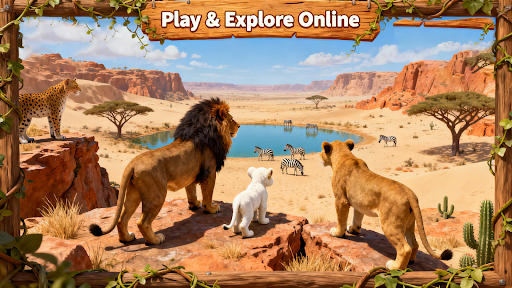 Lion Simulator Animal Games 3D 10