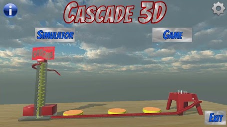 Cascade 3D Ball Elevator Game & Physics Simulator