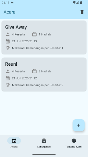 Pratinjau aplikasi